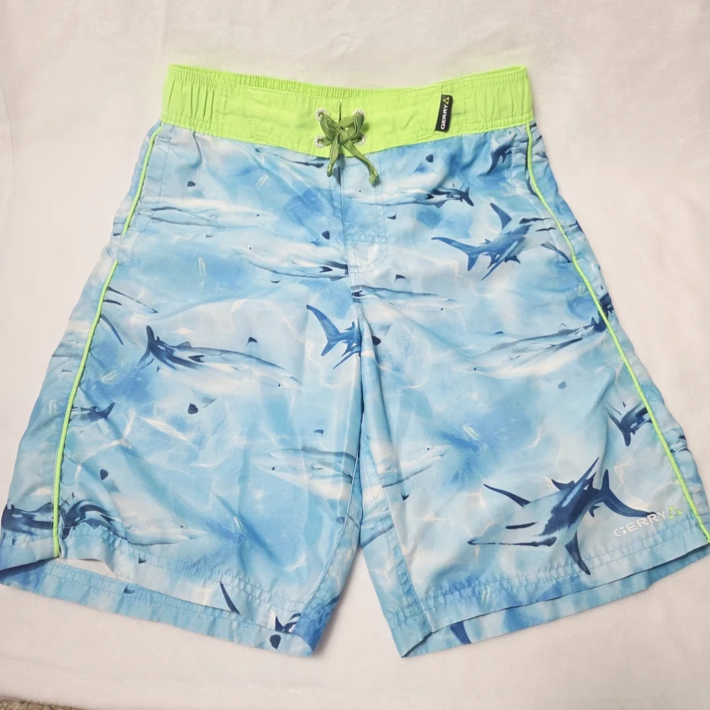 Bundle Of 3 Swim Trunks Boys Size L